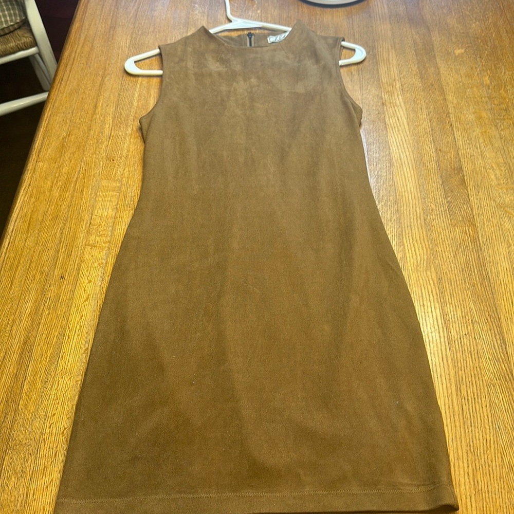Faux Swede Dress Chloe K size Small